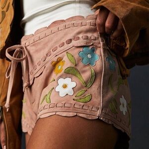 NEW Free People Honeybuzz Suede Shorts | 4